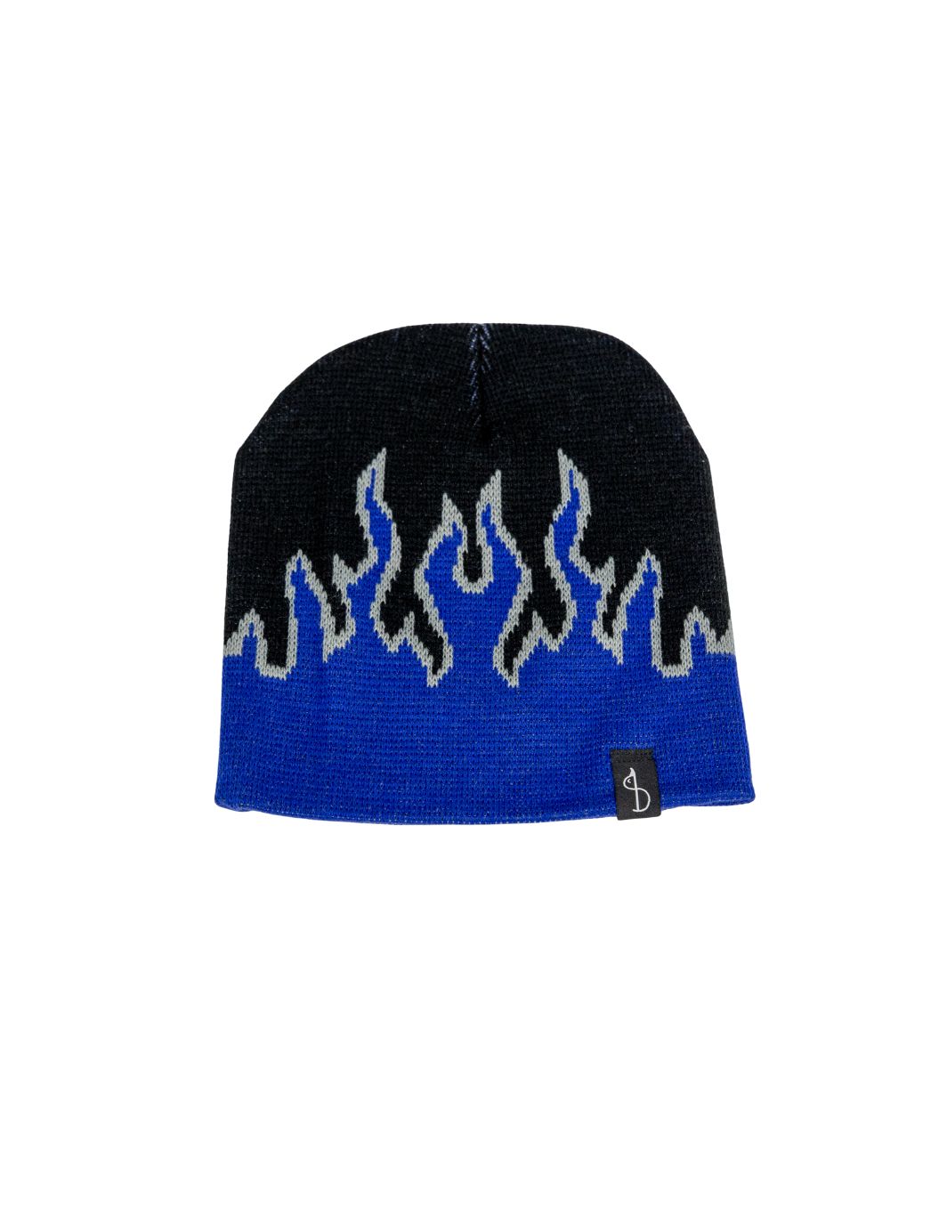 Fuego Skull Cap Beanie - Blue