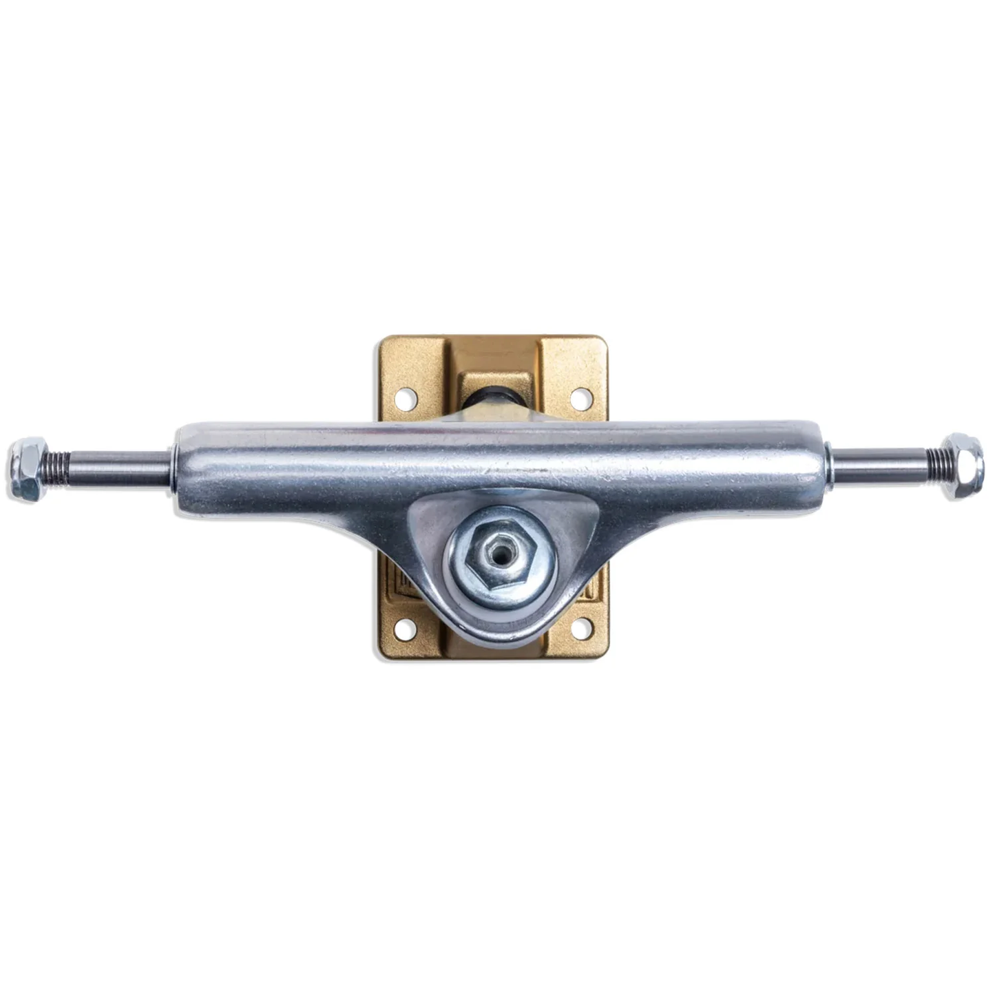 Slappy Skateboard Trucks ST1 Inverted Hollow Lights Gold 8.0"
