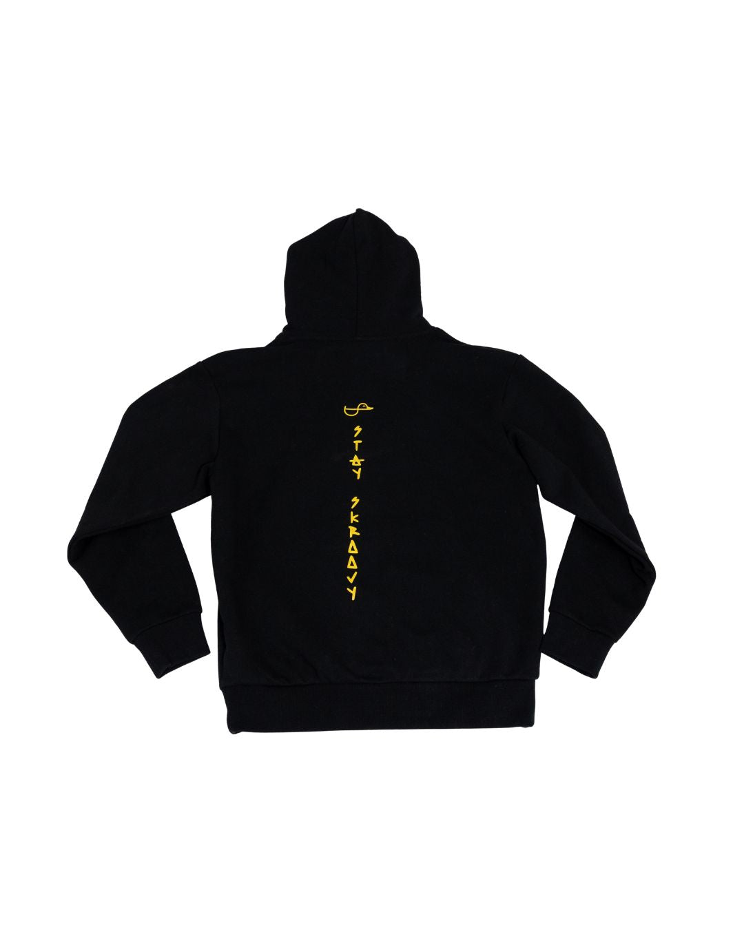 Choose Happy Smiley Heavyweight Hoodie - Black
