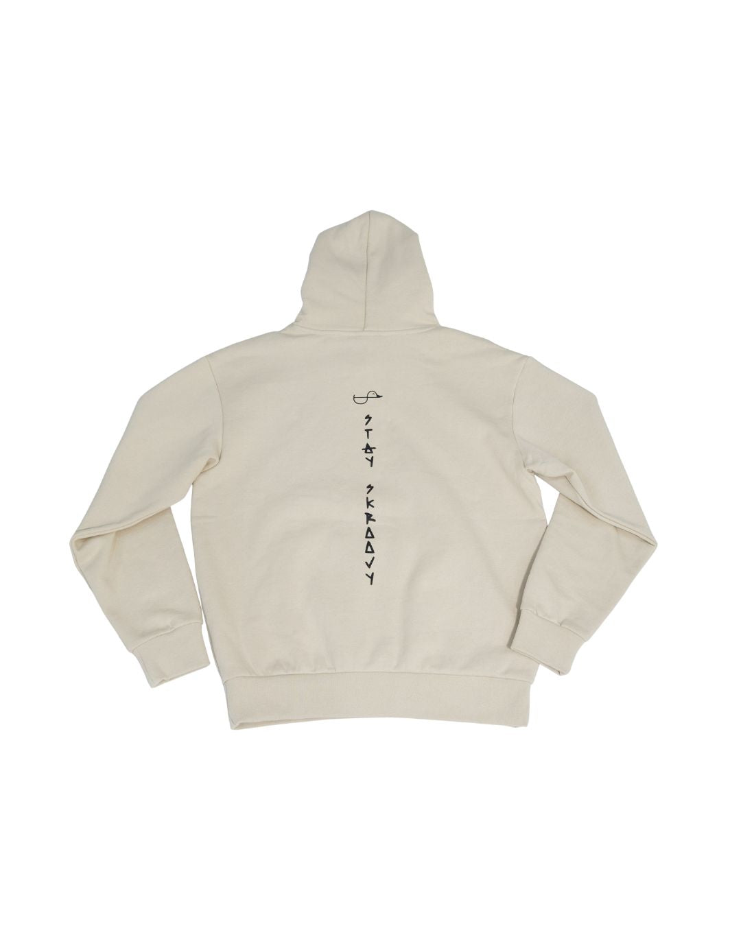 Choose Happy Smiley Heavyweight Hoodie - Ivory