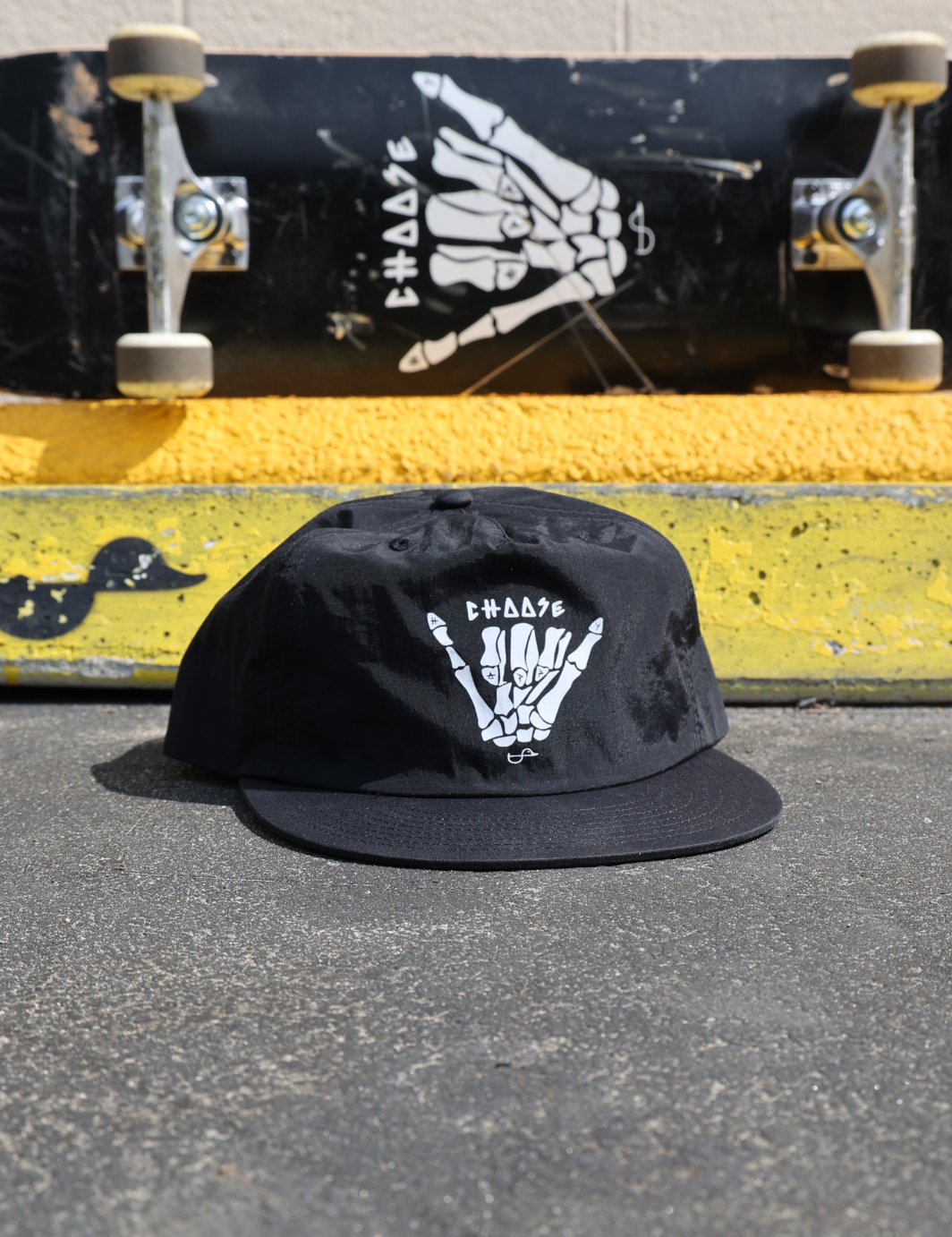 Choose Happy Shaka Surf Hat - Black