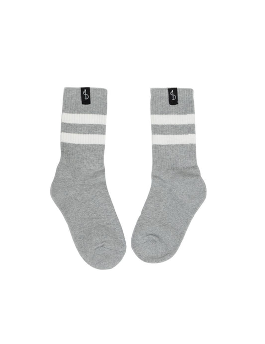 Duck Classic Stripe Sock - Grey