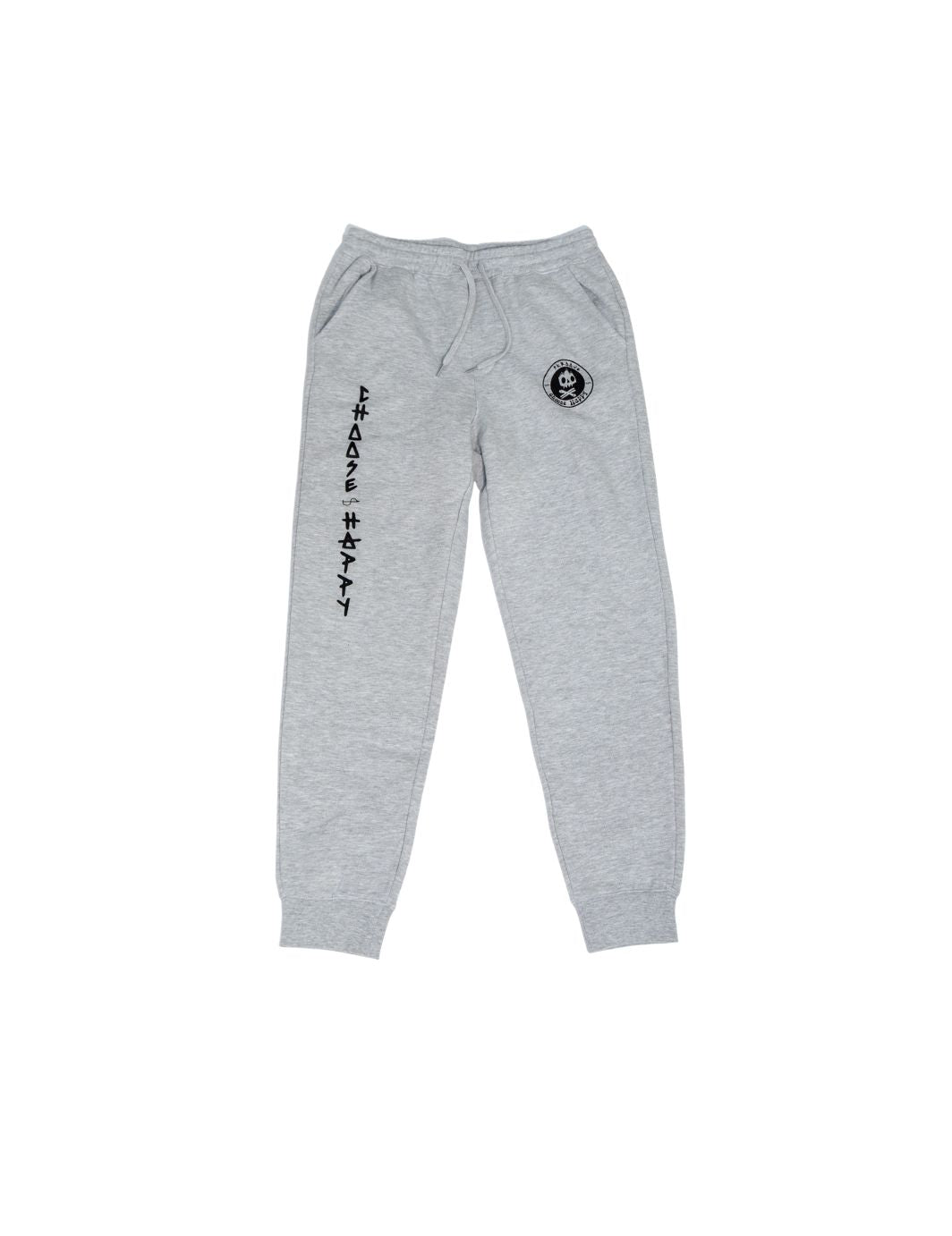 Choose Happy Shred Squad Sweatpants - Grey Heather