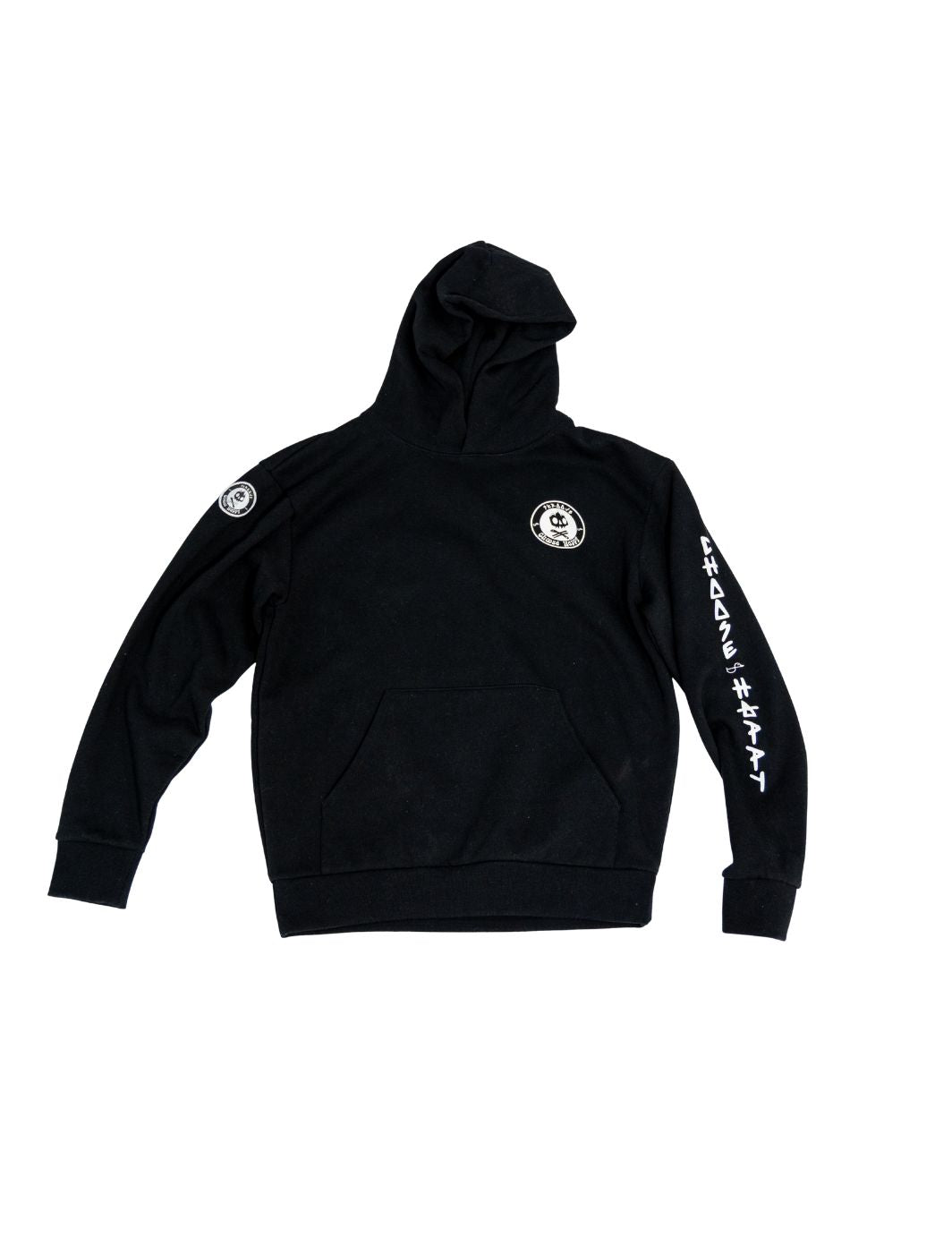 Choose Happy Shred Squad Heavyweight Hoodie - Black