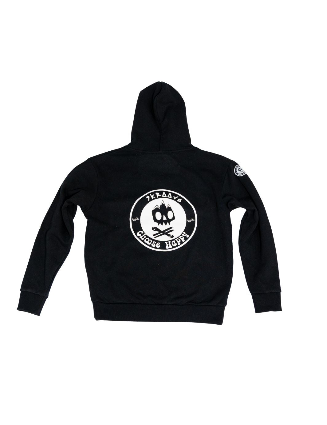Choose Happy Shred Squad Heavyweight Hoodie - Black