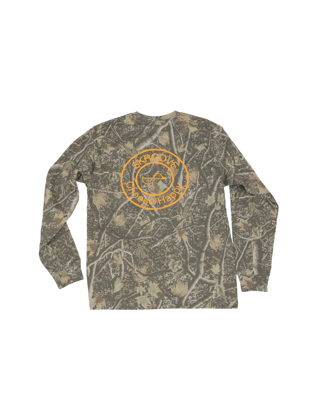 Choose Happy Long Sleeve - Deadwood Camo