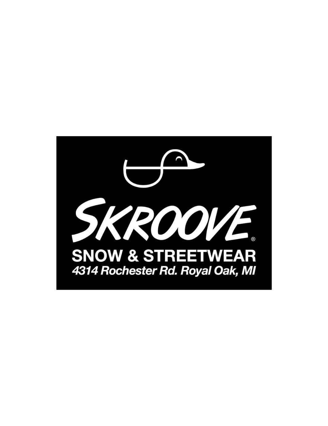 Snow & Streetwear Shop Sticker
