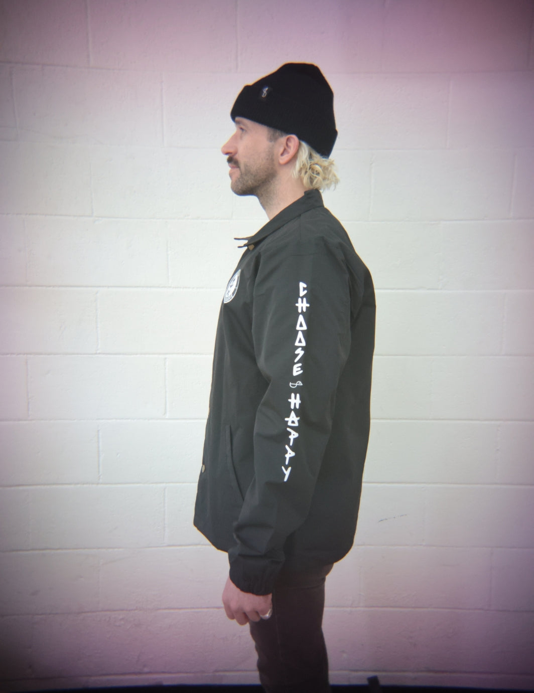 Choose Happy Shred Squad Streetstyle Jacket - Black