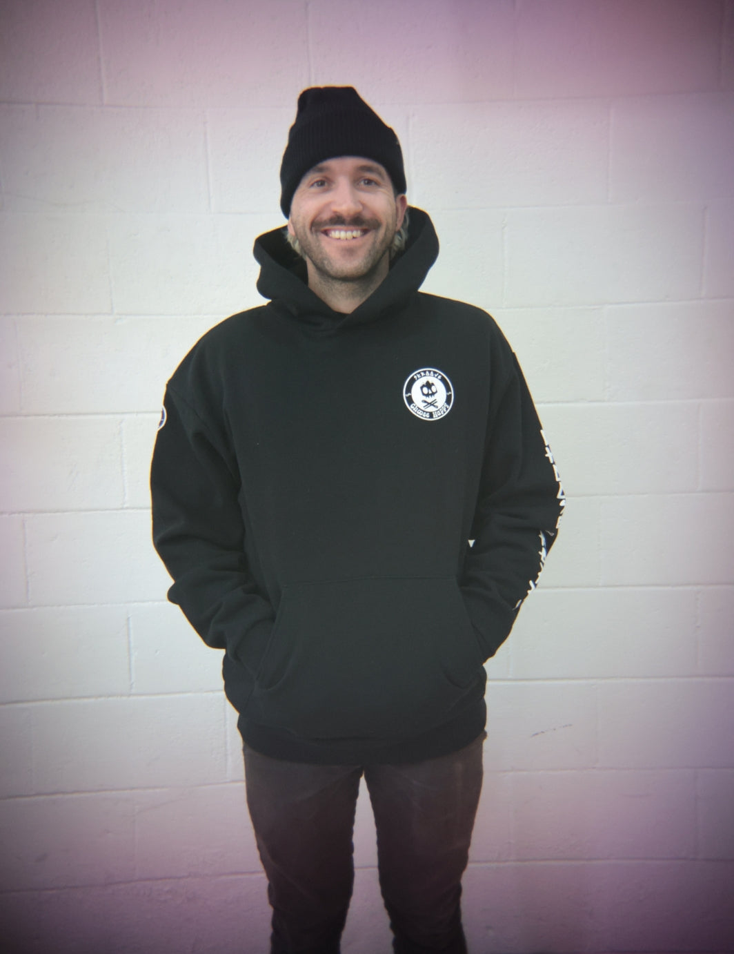 Choose Happy Shred Squad Heavyweight Hoodie - Black
