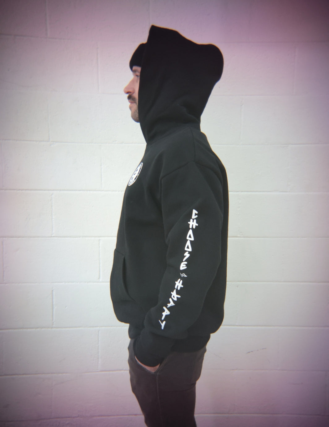 Choose Happy Shred Squad Heavyweight Hoodie - Black
