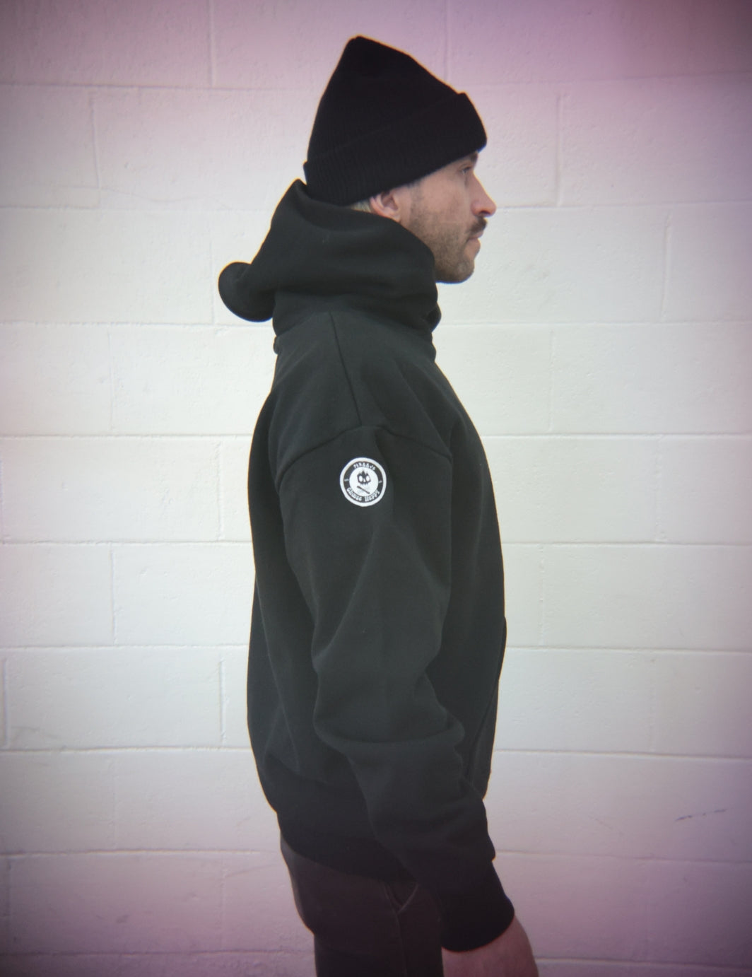 Choose Happy Shred Squad Heavyweight Hoodie - Black