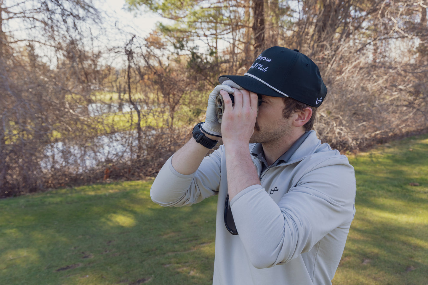 Skroove Golf Club Rope Hat - Black