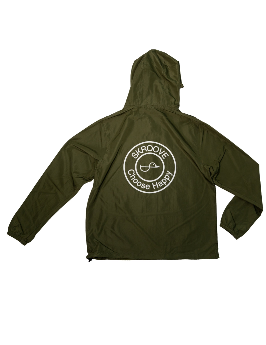Choose Happy Classic Anorak Jacket - Army