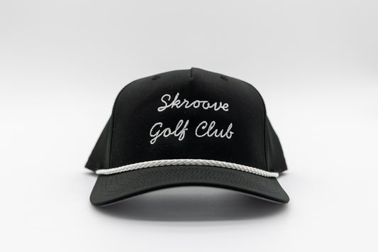 Skroove Golf Club Rope Hat - Black