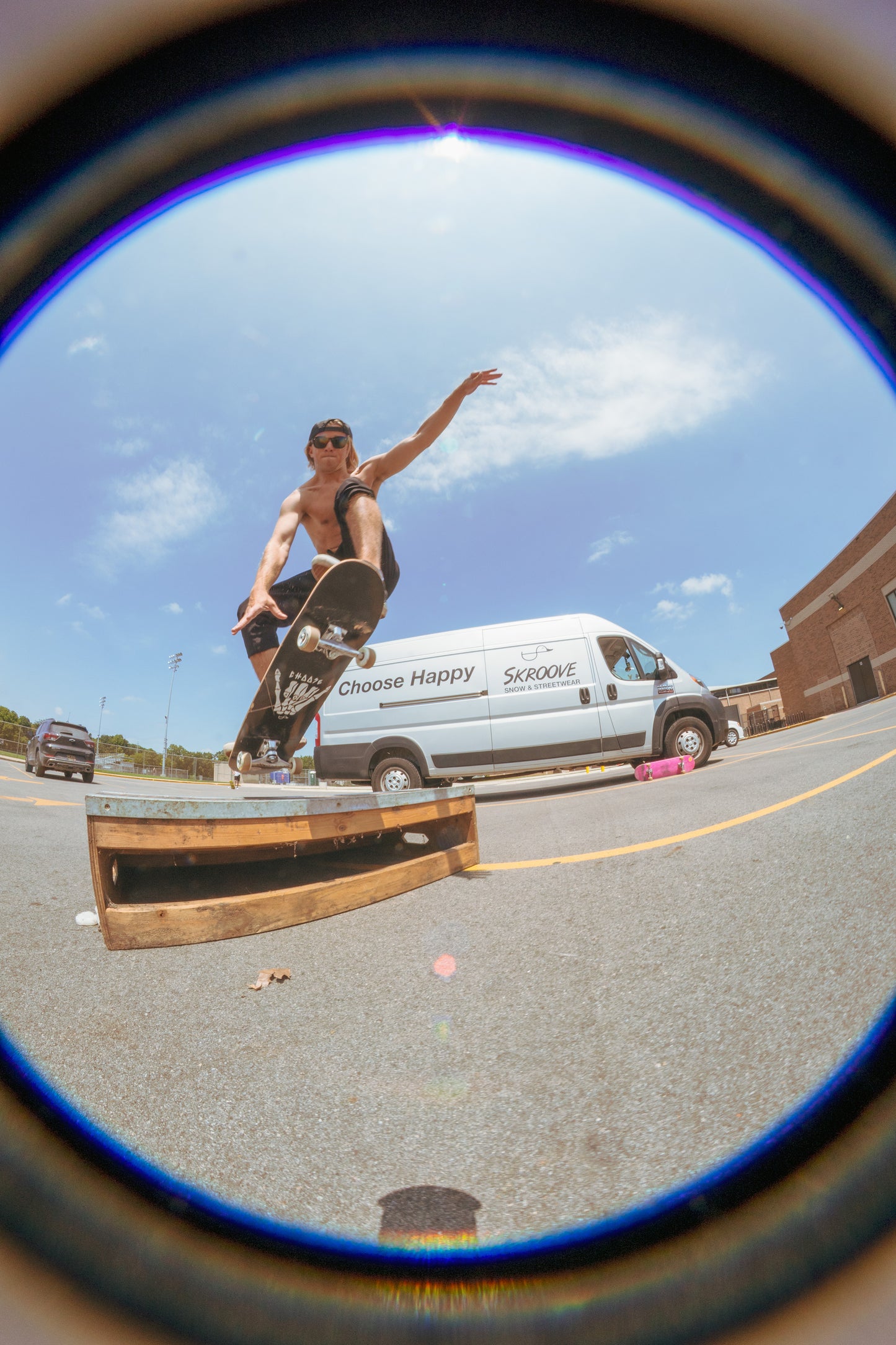 Skroove Choose Happy Shaka Skateboard