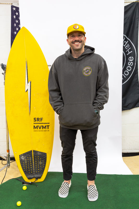 Choose Happy Classic Hoodie - Pigment Black
