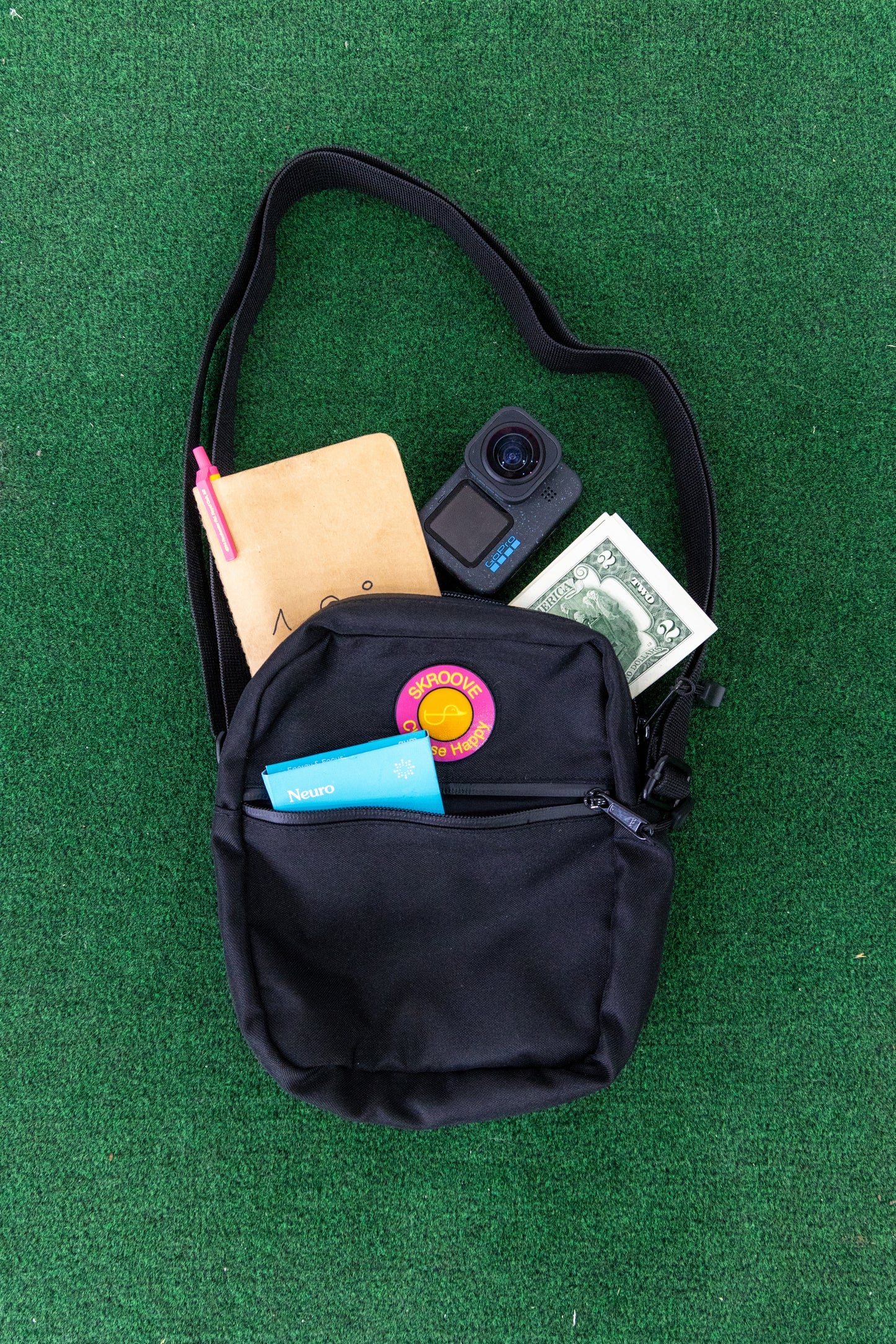 Choose Happy Satchel